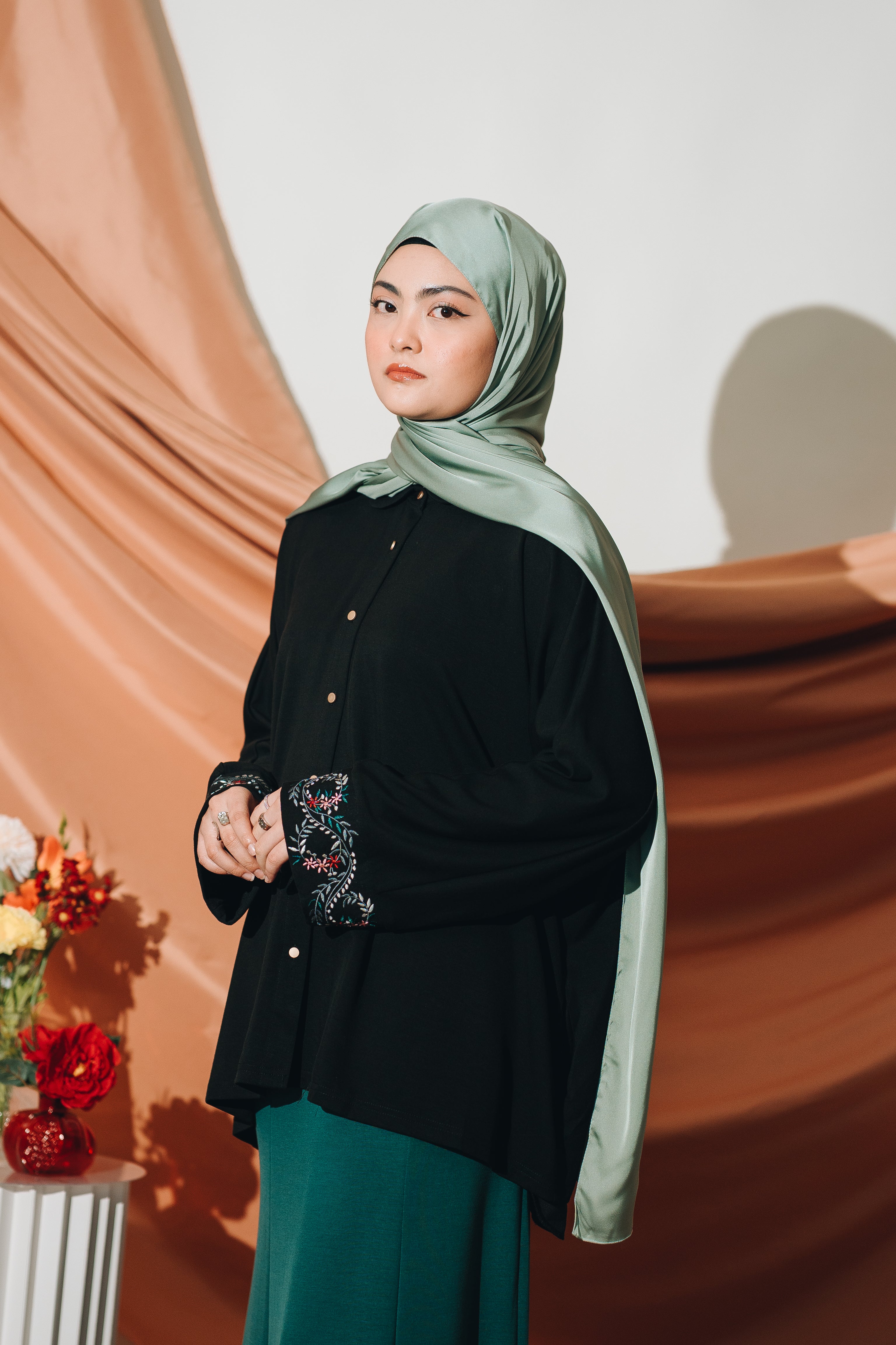 Embroidery Modal Top