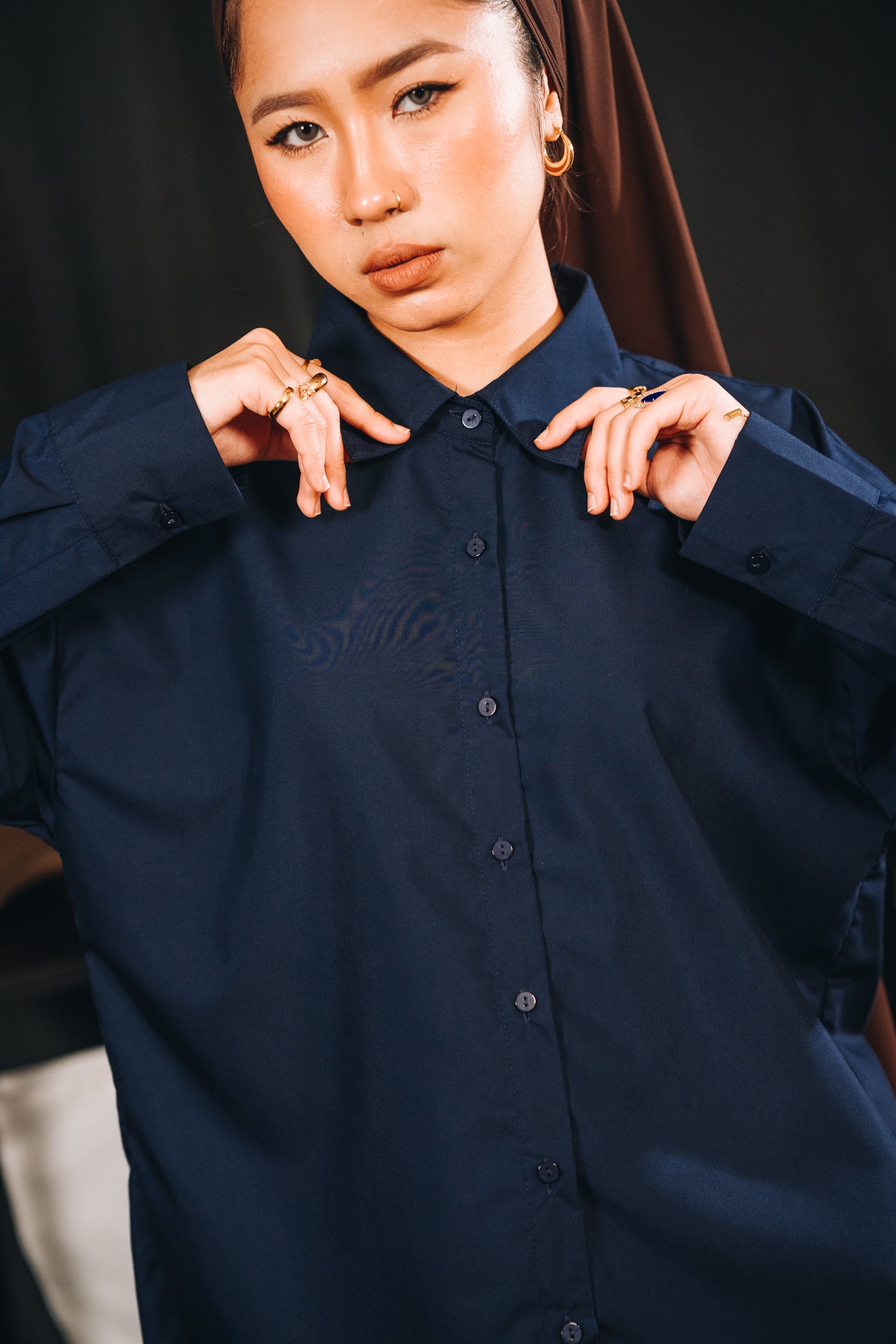 Hidden Habibti Cotton Tencel Shirt