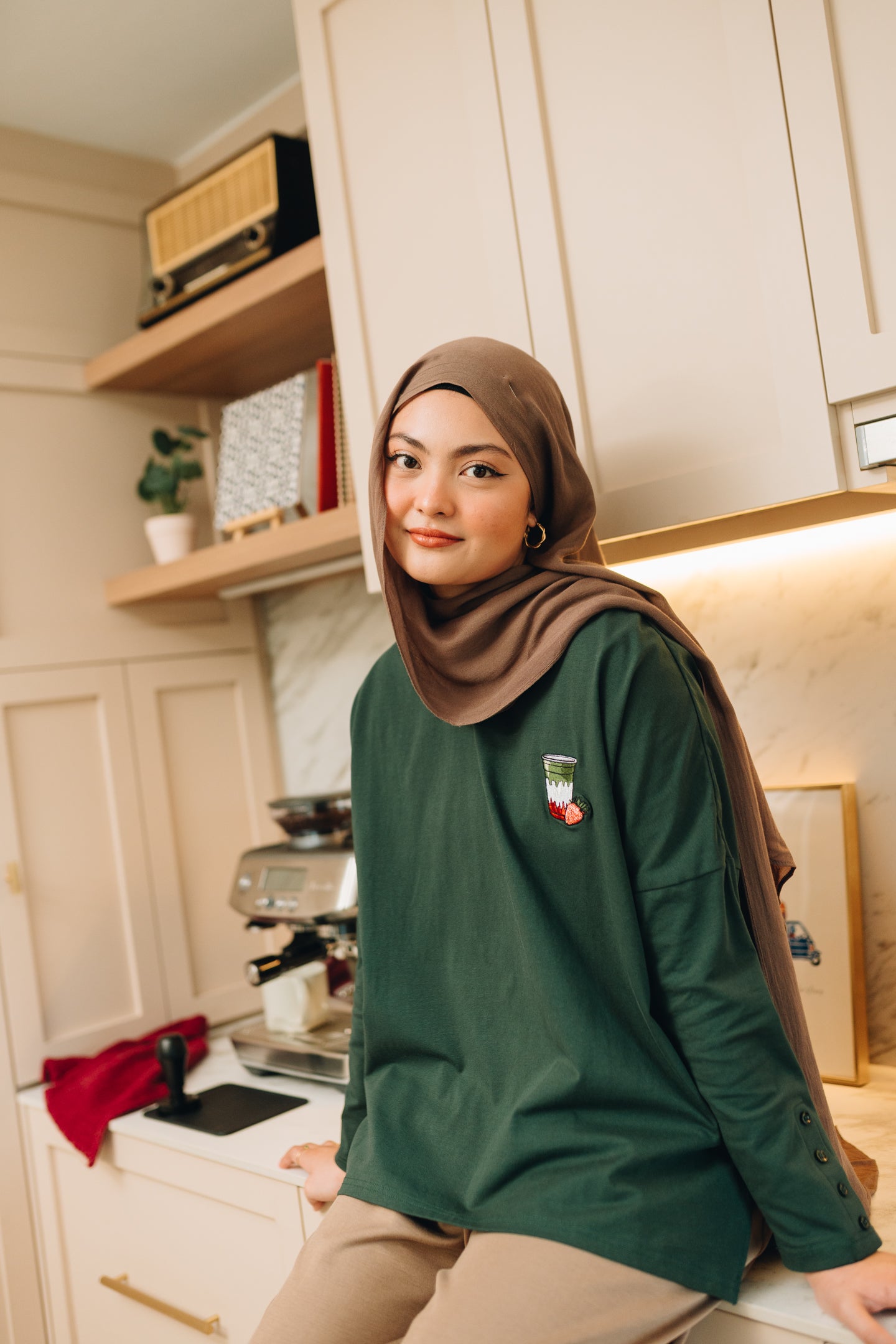 (PRE ORDER) Amani Top : Espresso Series