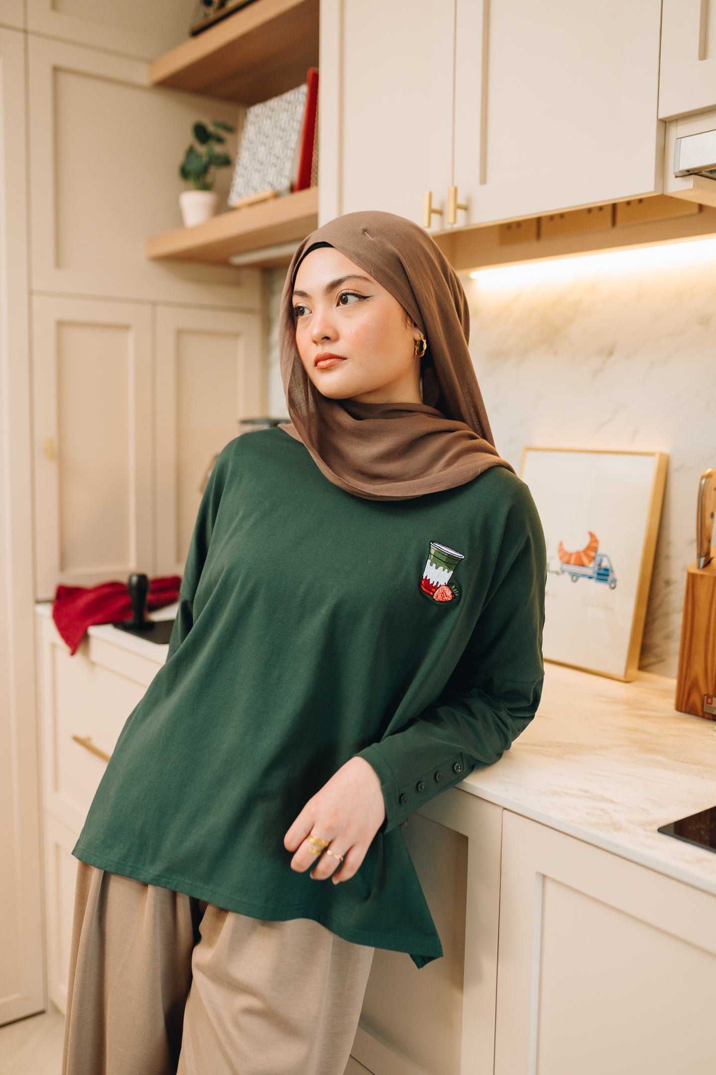 (PRE ORDER) Amani Top : Espresso Series