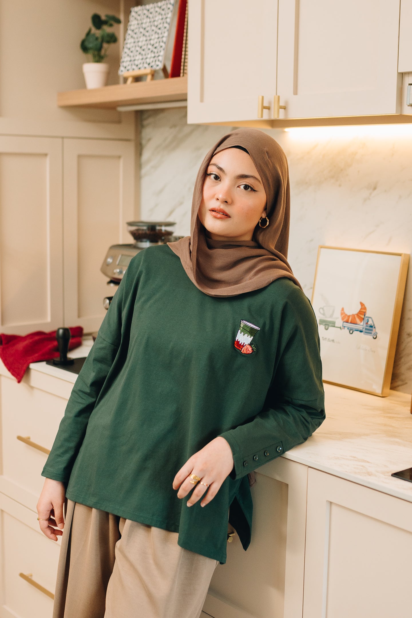 (PRE ORDER) Amani Top : Espresso Series