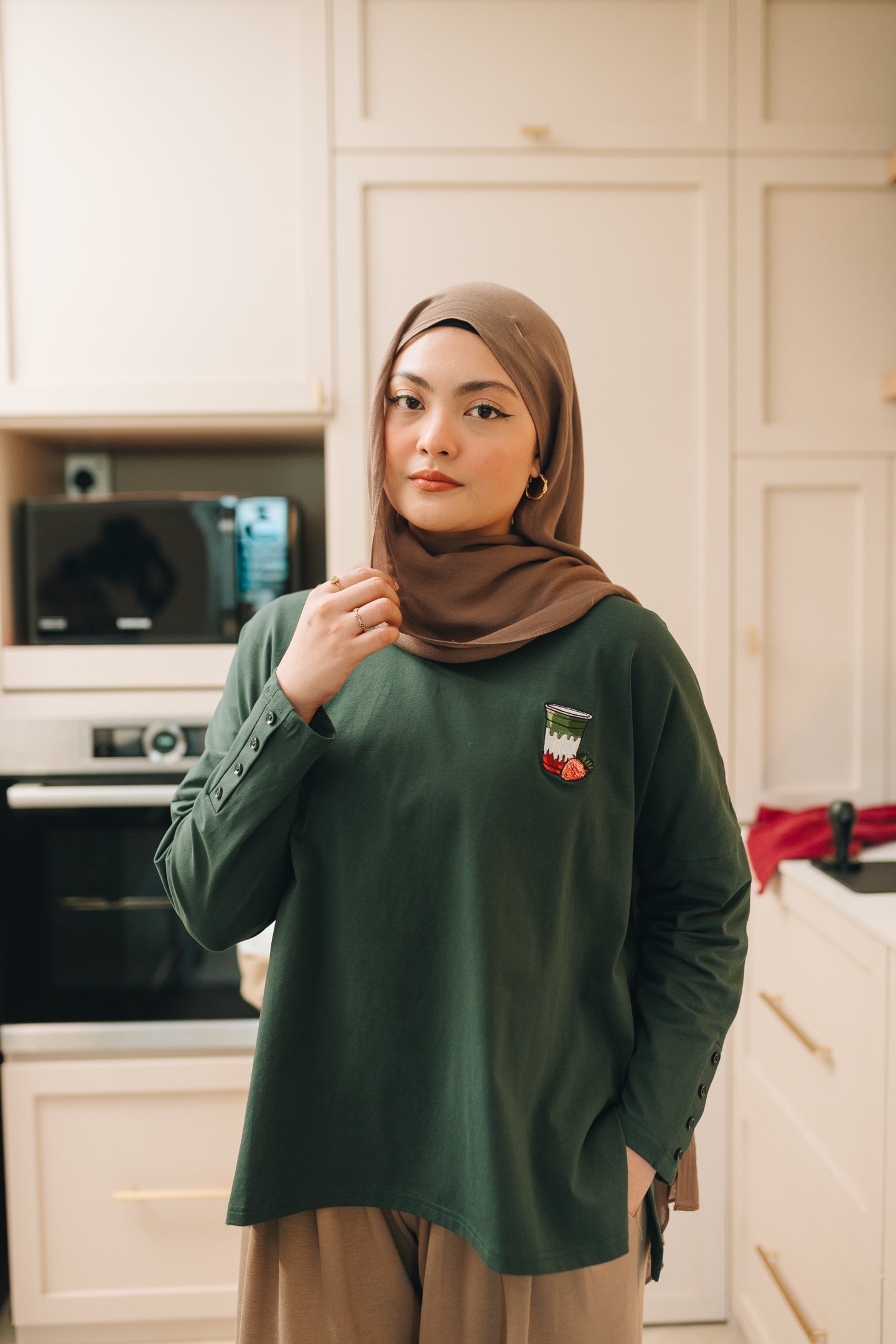 (PRE ORDER) Amani Top : Espresso Series