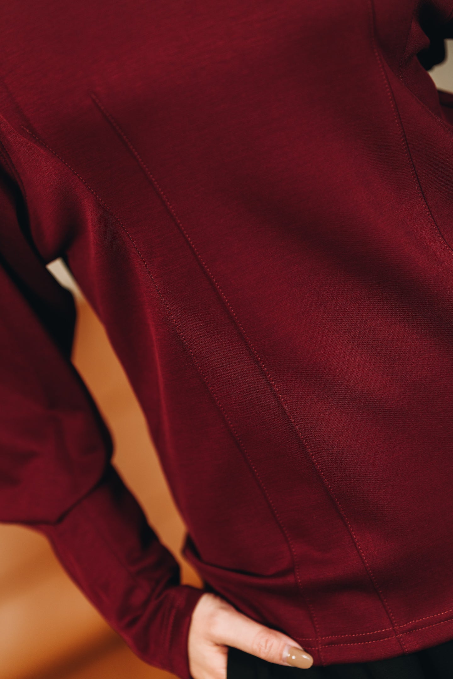 Modal Fitted Top in Ruby