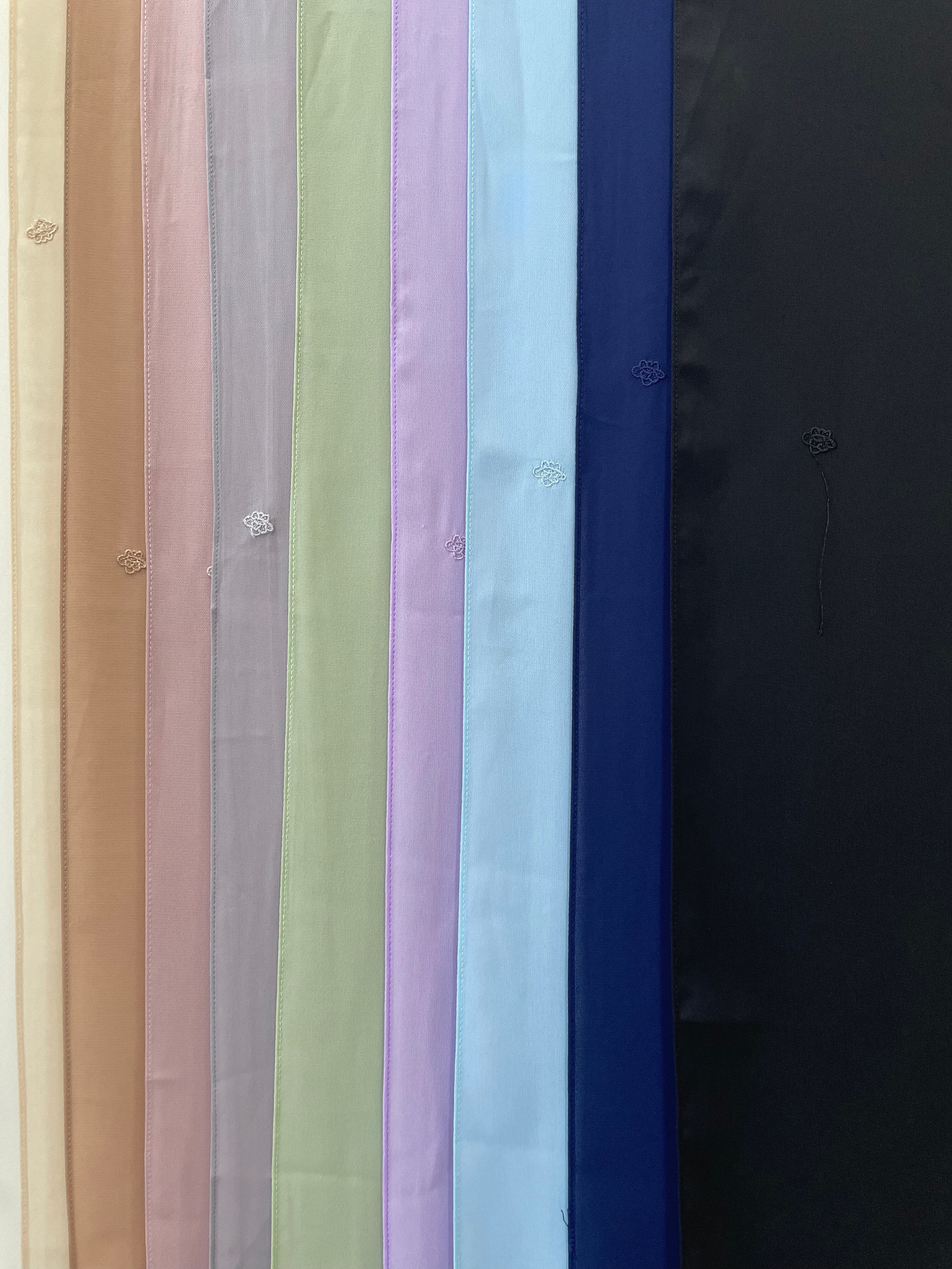 Heavy Chiffon Sulam Shawl