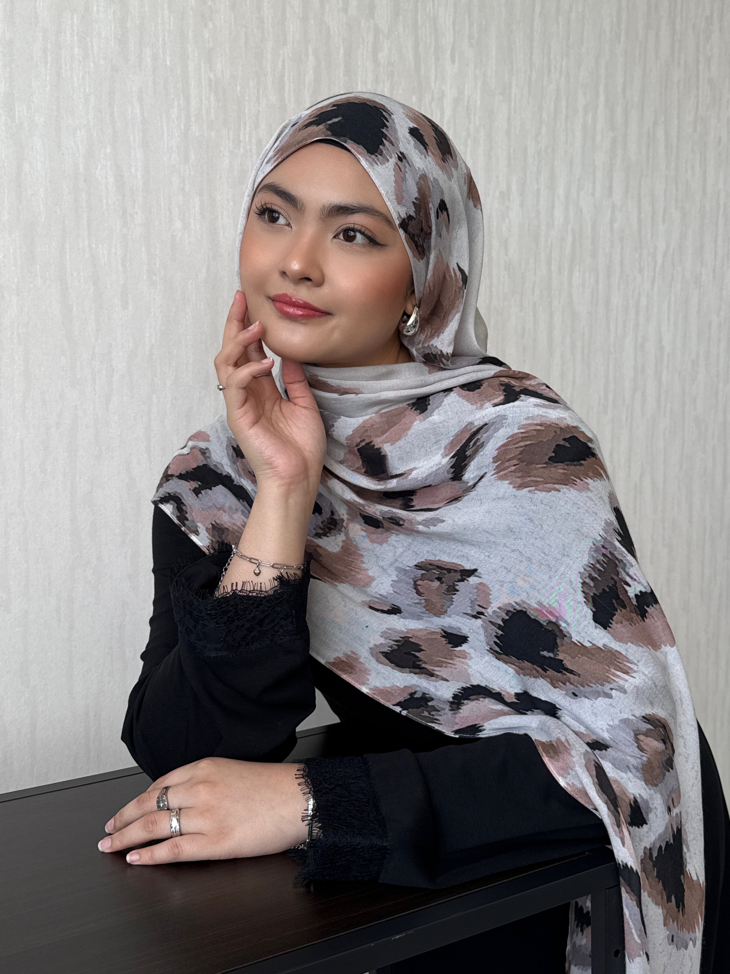 Printed Modal Shawl - Calico & Friends Edition